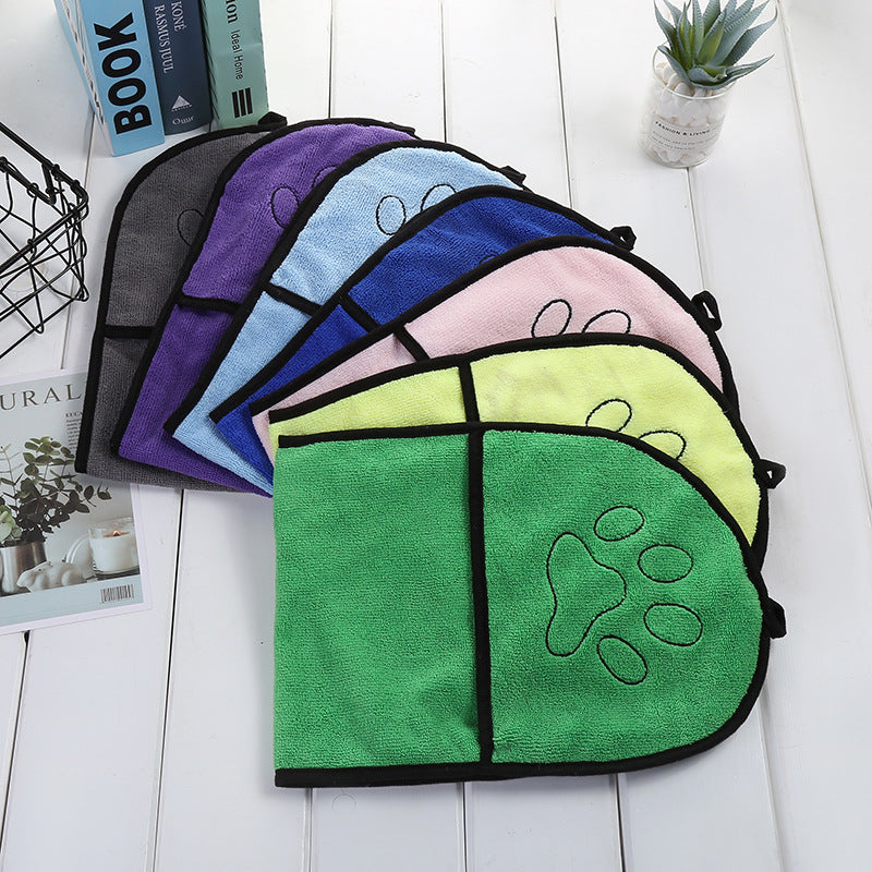 Pet bath towels, absorbent towels for cats and dogs