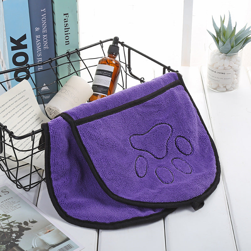 Pet bath towels, absorbent towels for cats and dogs